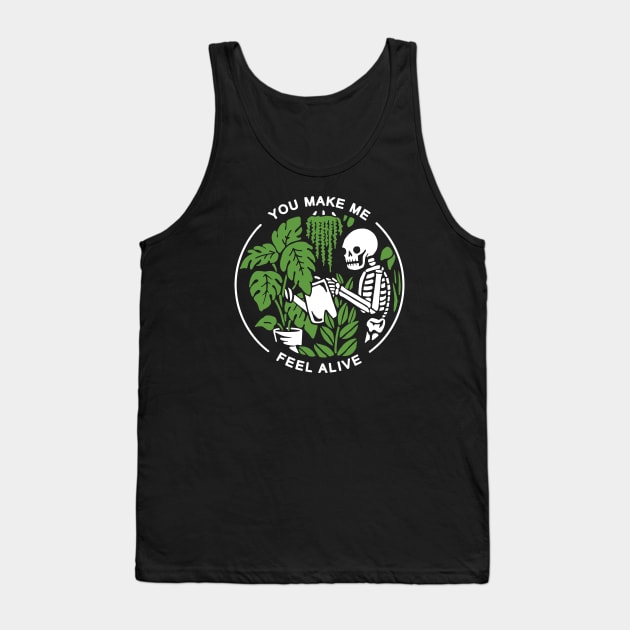 You Make Me Feel Alive Tank Top by North Eastern Roots